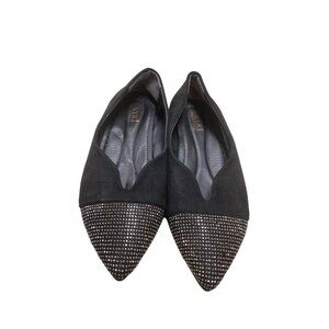 Women’s black Layki made in Turkey shoe flat loafer size 8.5 SKU 1091